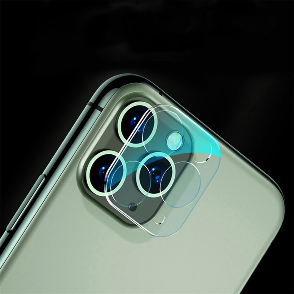 iPHONE 11 Pro (5.8in) / iPHONE 11 Pro Max -6.5 Camera Lens HD Tempered Glass Protector (Transparent